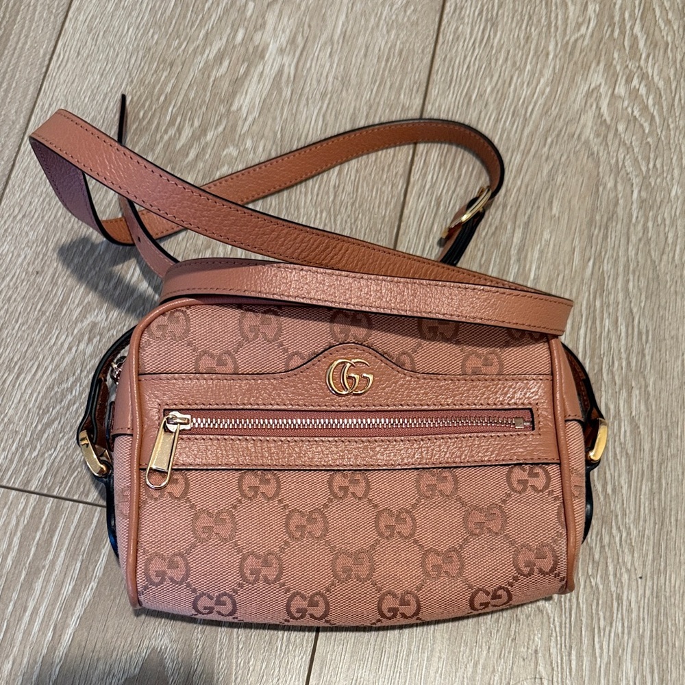 Gucci Ophidia Mini Pink Bag - Picture 1 of 11